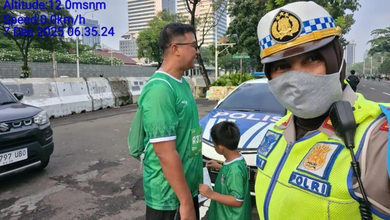 Bocah Hilang di Maraton Gambir Ditemukan, Polisi Ingatkan Pengawasan Orang Tua
