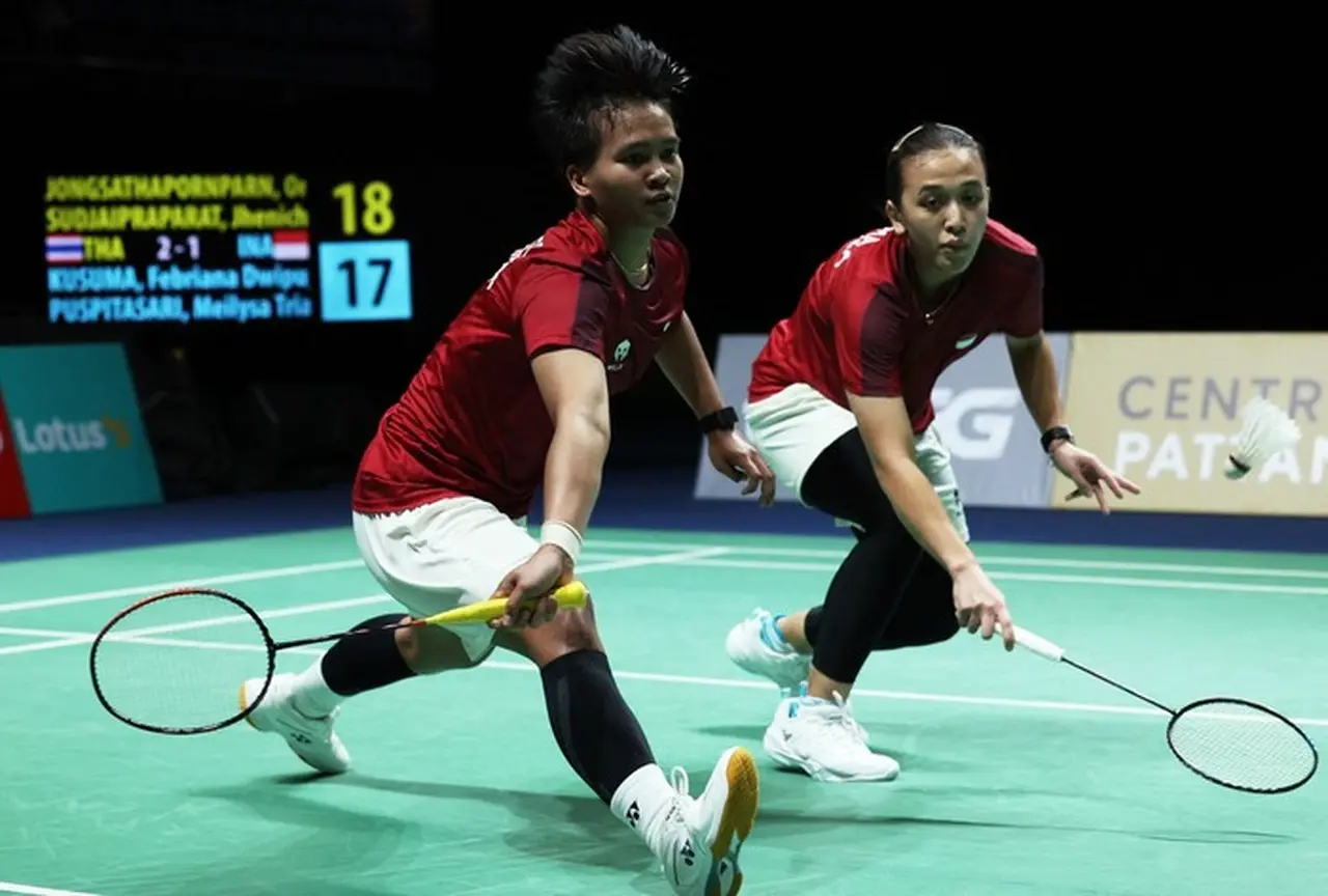 SEA Games 2025: Febriana/Meilysa Raih Perak Ganda Putri Bulutangkis