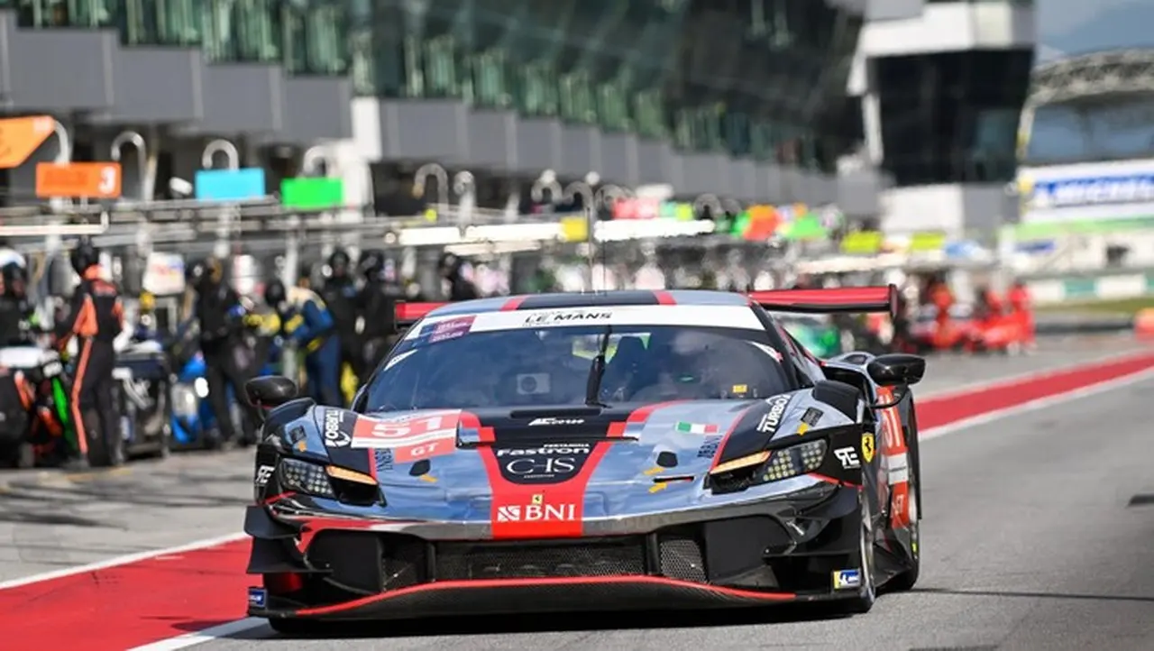 BNI Dukung Sean Gelael Gebrak Asian Le Mans Series 2025/26 dengan Ferrari Baru