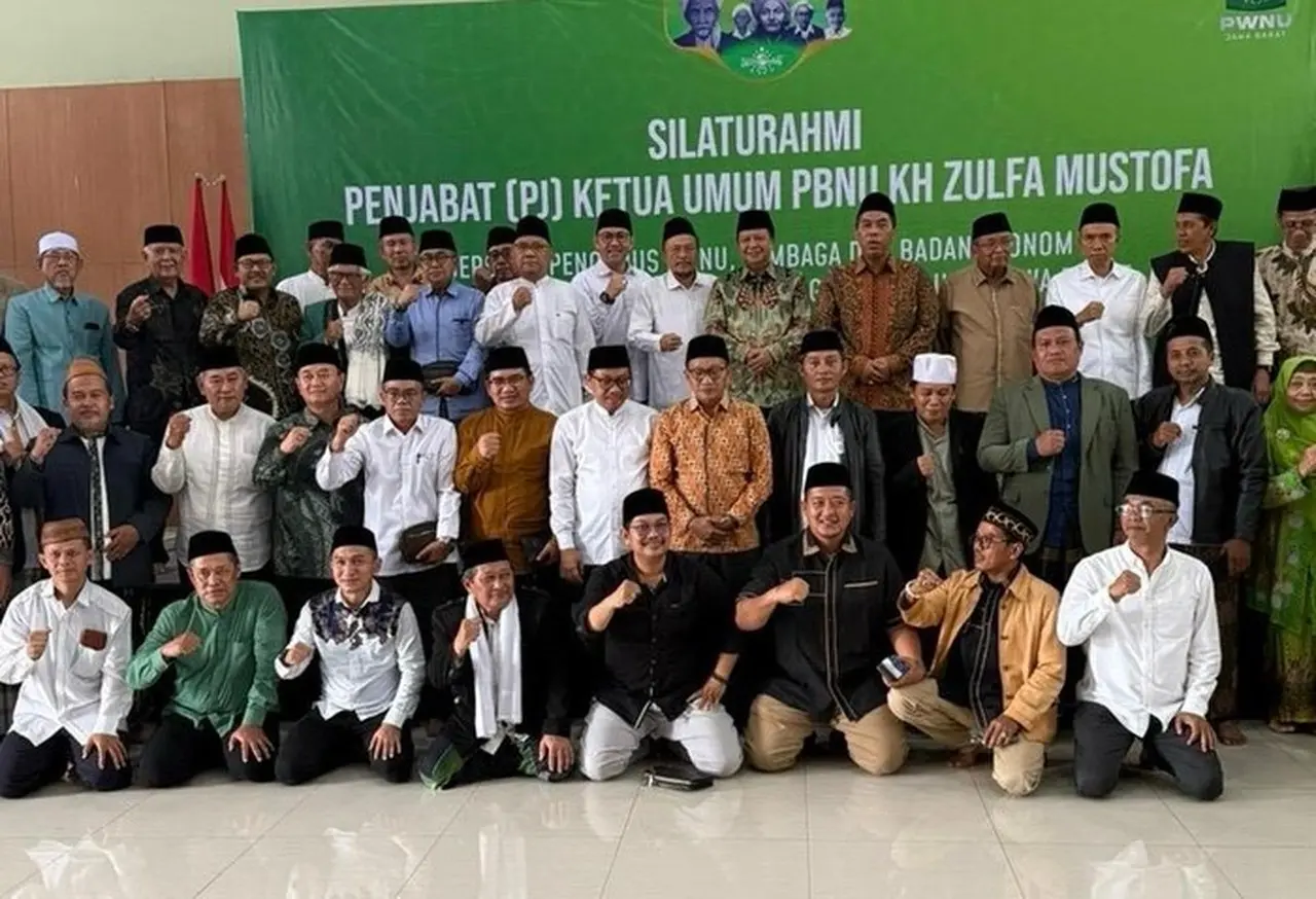KH Zulfa Mustofa Perkuat Konsolidasi NU Jabar Lewat Silaturahmi dengan Pengurus Wilayah dan Cabang