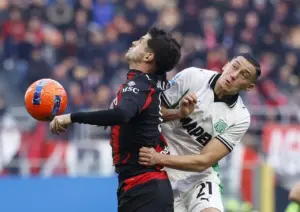 AC Milan Ditahan Sassuolo 2-2, Puncak Klasemen Liga Italia Tetap Kokoh