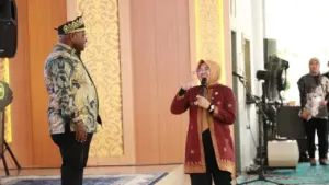 Bupati Siak Lantang Suarakan Hak Asasi Rakyat di Hadapan Menteri HAM Pigai