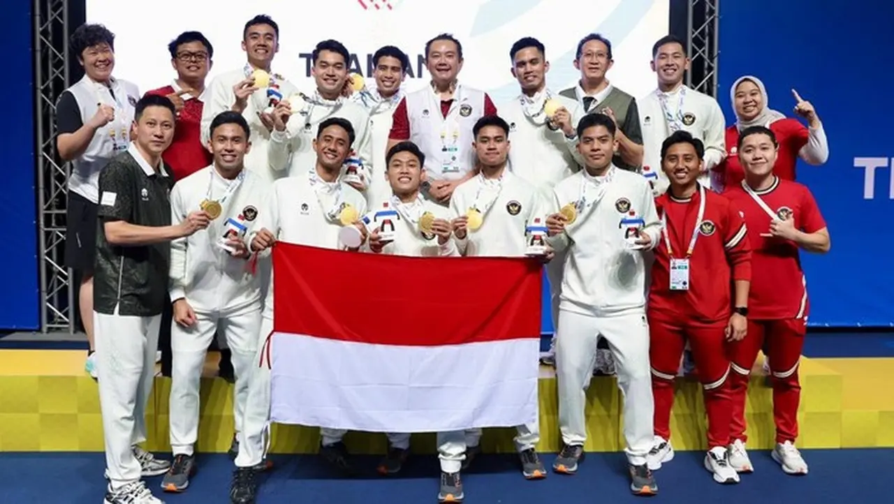 Bulutangkis Indonesia Juara Umum SEA Games 2025, Sapu Bersih Medali di Pathum Thani
