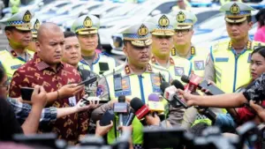 Korlantas Polri Gandeng Komunitas Ojol Jadi Duta Keselamatan Berlalu Lintas