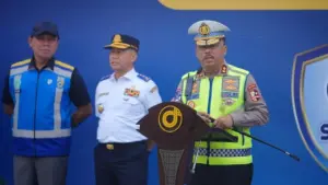 Kakorlantas Pimpin Apel Terpadu, Pastikan Negara Hadir Beri Rasa Aman Saat Nataru