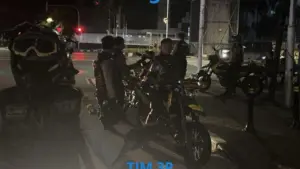 Aksi Balap Liar di Jalanan Jakpus Dibubarkan, Puluhan Pemuda Diamankan Polisi