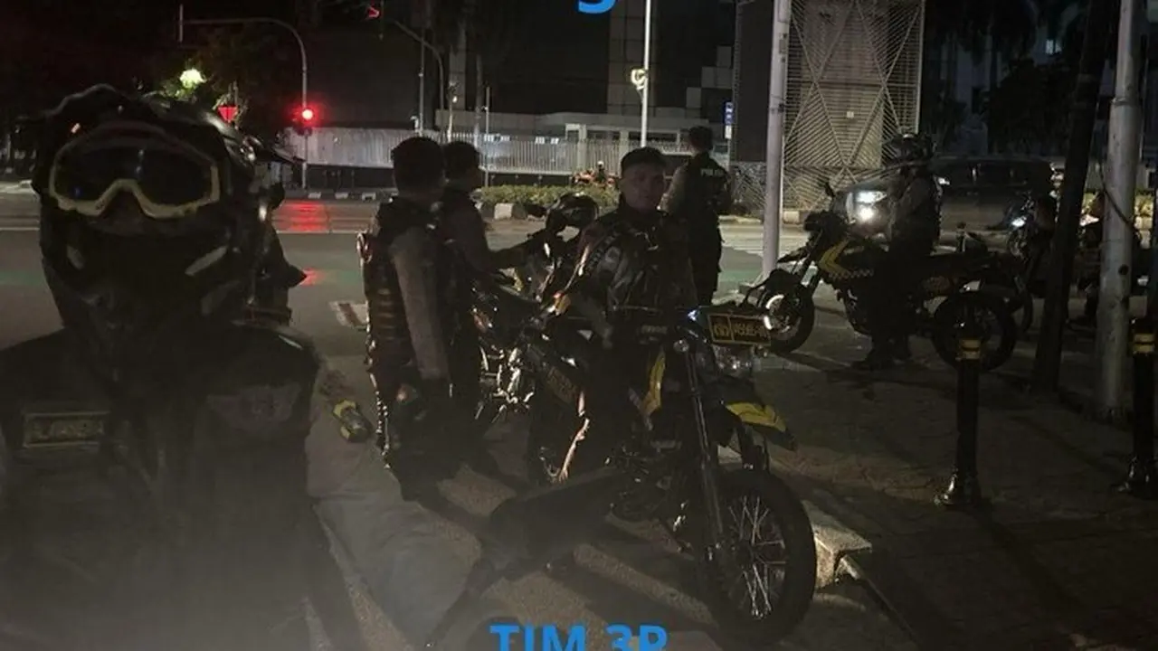 Aksi Balap Liar di Jalanan Jakpus Dibubarkan, Puluhan Pemuda Diamankan Polisi