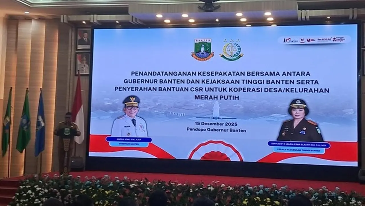Pemprov Banten Gandeng Kejati Awali Pembangunan Koperasi Merah Putih