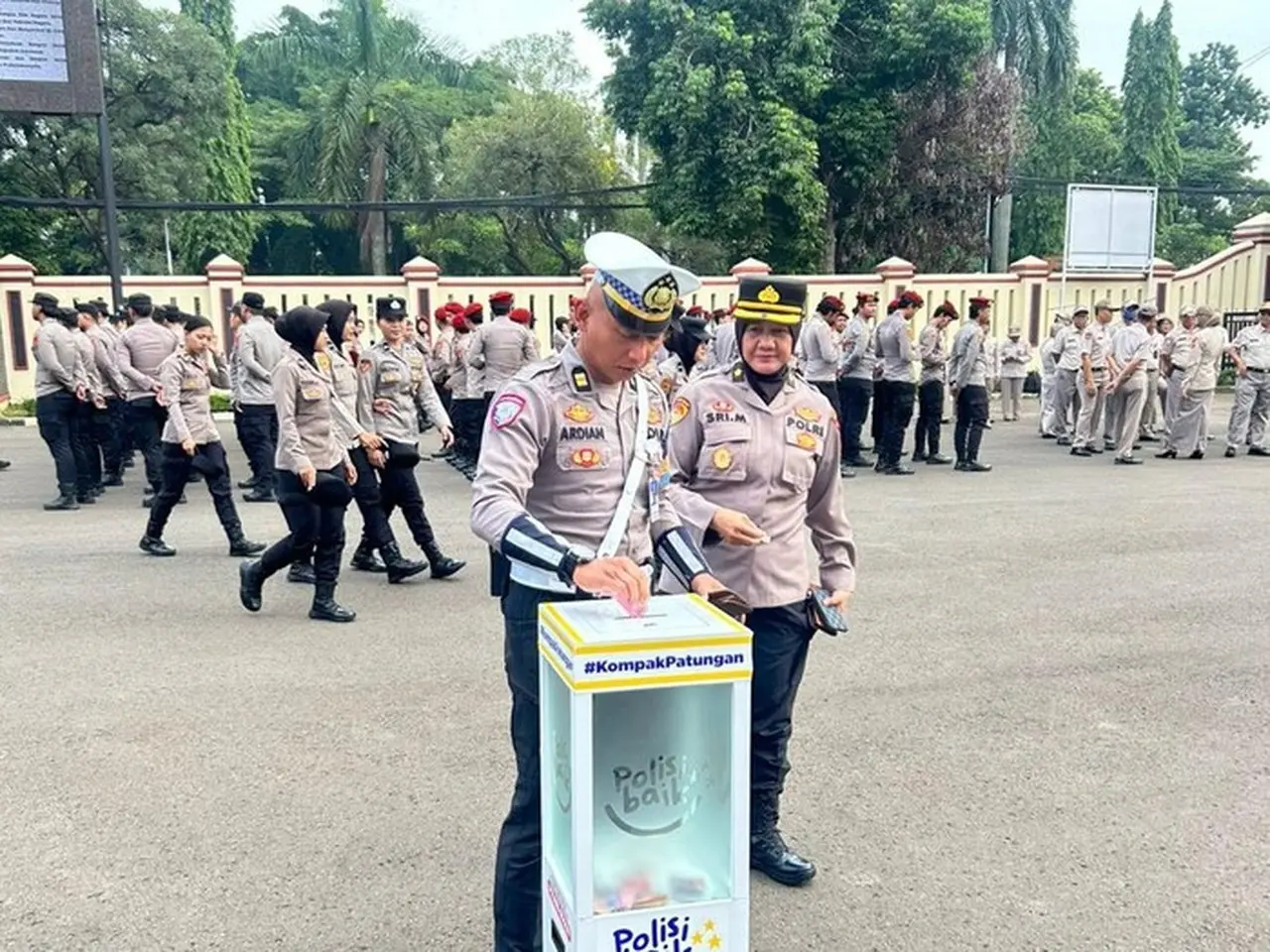 Polres Bogor Galang Dana Rp 112 Juta untuk Korban Bencana Aceh-Sumatera