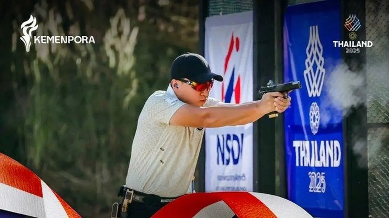 SEA Games 2025: Vincentius Djajadiningrat Tambah Emas ke-51 untuk Indonesia dari Cabor Menembak