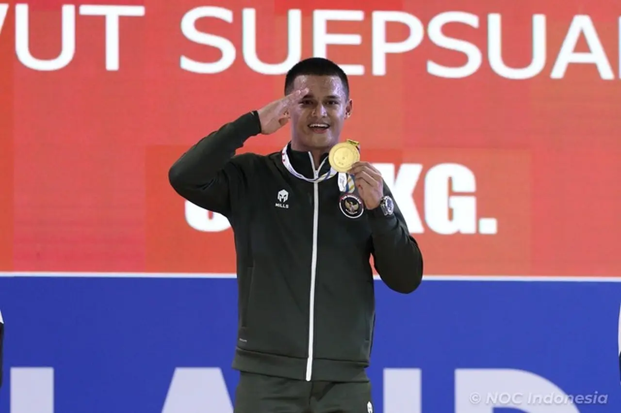 Rizki Juniansyah Pecahkan Dua Rekor Dunia Angkat Besi di SEA Games 2025, Bidik Olimpiade LA 2028