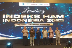 KemenHAM dan BPS Luncurkan Indeks HAM Nasional, Nilai 63,20 Jadi Acuan Pembangunan