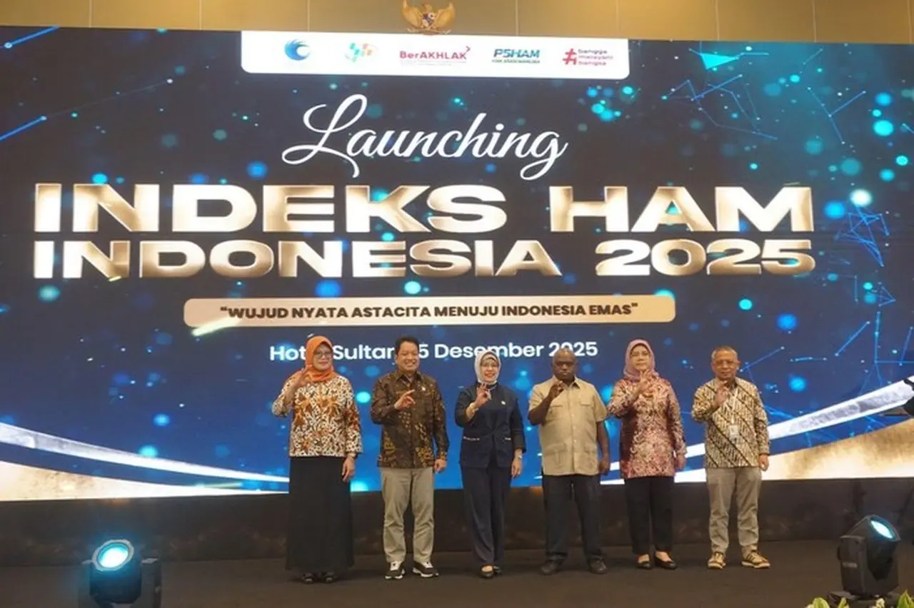 KemenHAM dan BPS Luncurkan Indeks HAM Nasional, Nilai 63,20 Jadi Acuan Pembangunan