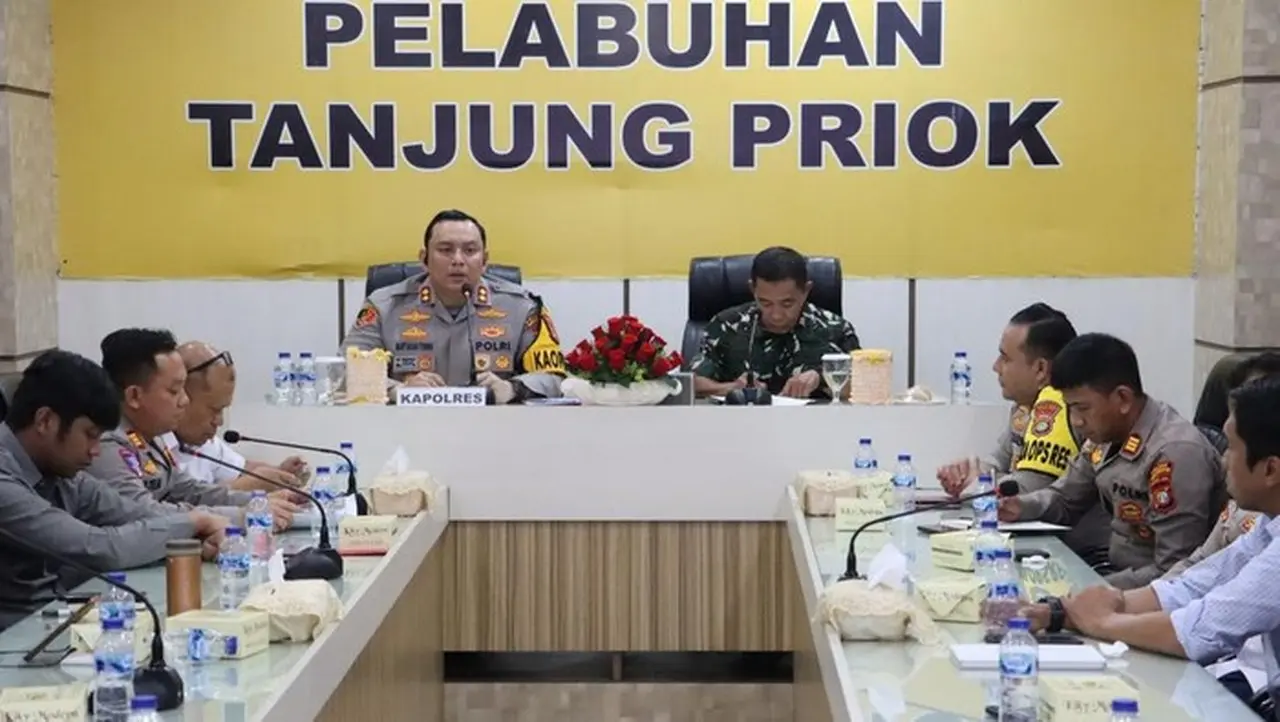 Polres Priok Gelar Rakor Lintas Sektoral Antisipasi Kerawanan Kamtibmas dan Macet Nataru