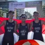 SEA Games 2025: Tim Aquathlon Putri dan Putra Indonesia Borong Emas Tambahan