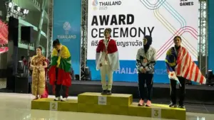 Timnas Wushu Indonesia Pertahankan Gelar Juara Umum SEA Games 2025 Thailand dengan 5 Emas