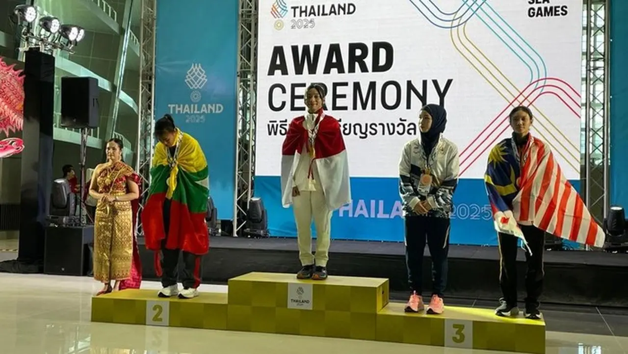 Timnas Wushu Indonesia Pertahankan Gelar Juara Umum SEA Games 2025 Thailand dengan 5 Emas