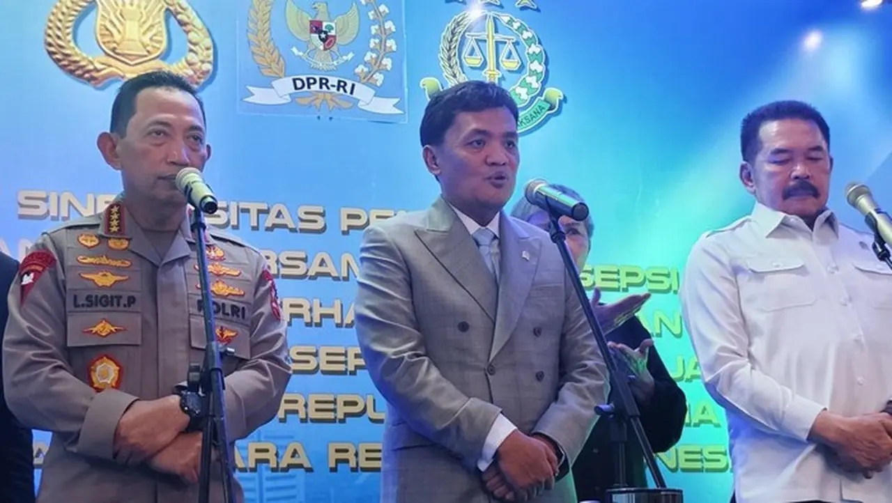Ketua Komisi III DPR Puji Kolaborasi Polri-Kejagung dalam Implementasi KUHP dan KUHAP Baru