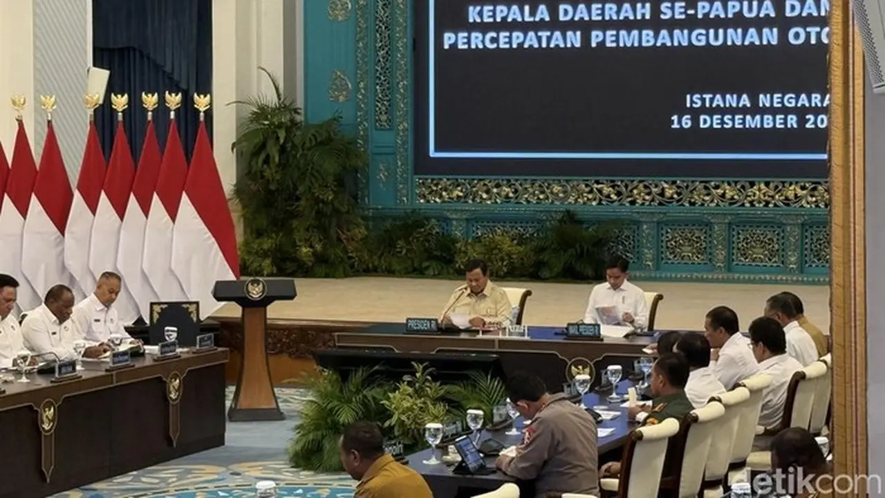 Prabowo Ingatkan Kepala Daerah Papua: Dana Otsus Jangan untuk Jalan-jalan ke Luar Negeri