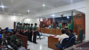 10 Prajurit TNI Divonis Penjara Akibat Aniaya Warga Bali Hingga Tewas, Satu Dipecat