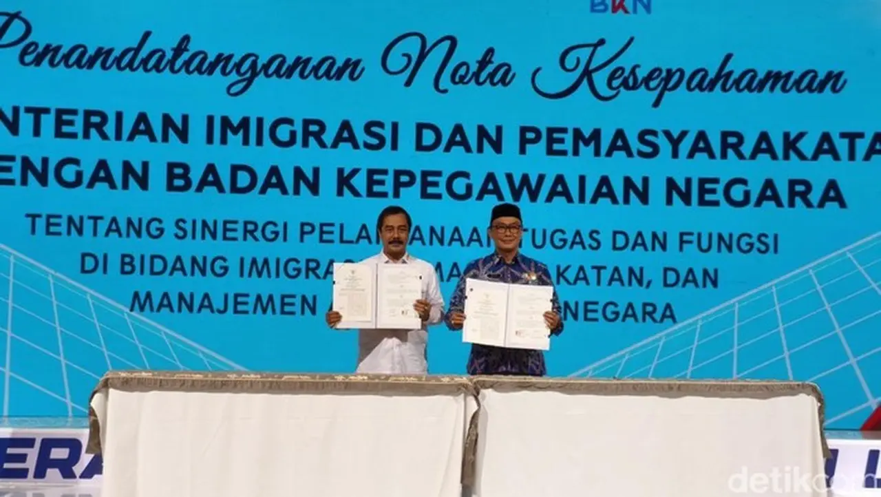 Kemenimipas dan BKN Jalin Sinergi, Agus Andrianto: Ikuti Arahan Presiden Prabowo untuk Bangun Bangsa