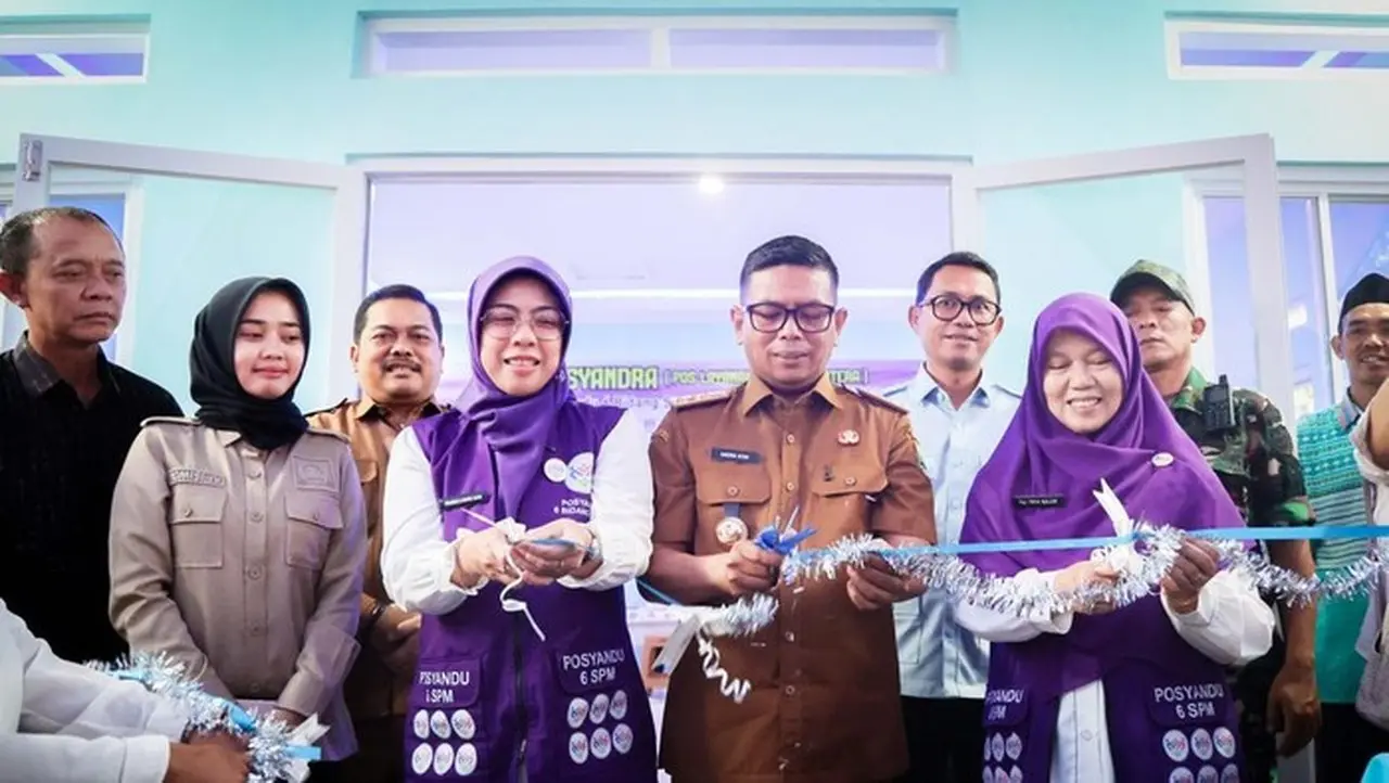 Gubernur Banten Andra Soni Resmikan Posyandu, Targetkan Hadir di Setiap Desa Gubernur Banten Andra Soni Resmikan Posyandu, Targetkan Hadir di Setiap Desa