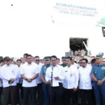Mentan dan KASAL Lepas Bantuan Bencana Sumatera Tahap III via KRI Makassar