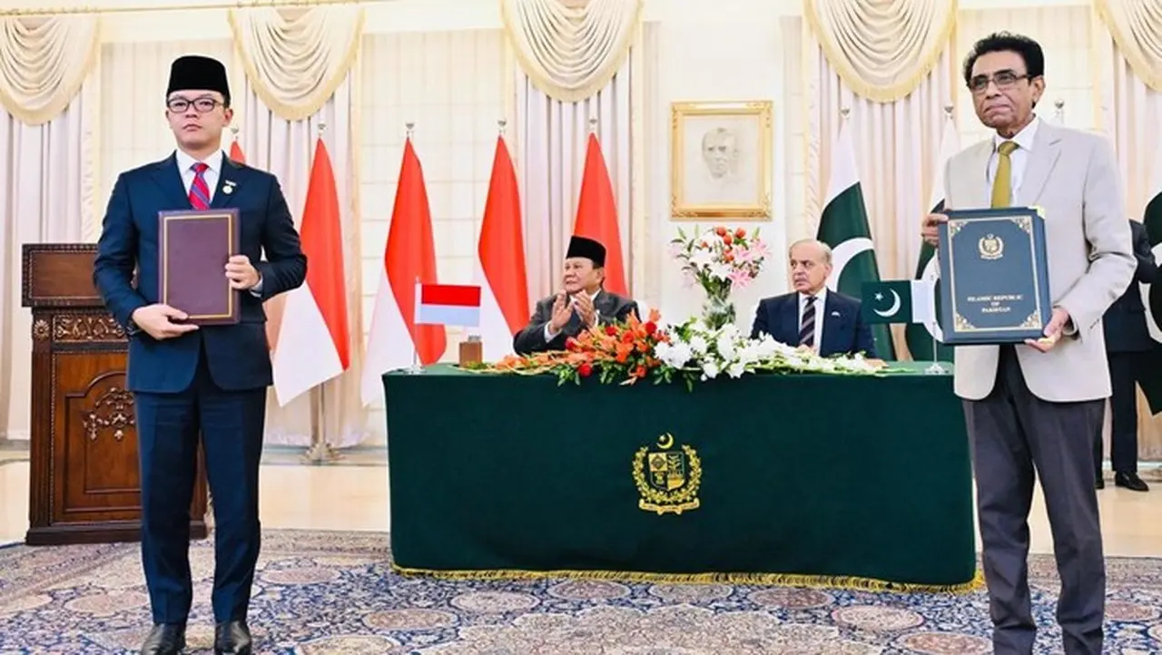 Prabowo dan PM Pakistan Sepakati 7 Kerja Sama, Bidik Pendidikan hingga UKM