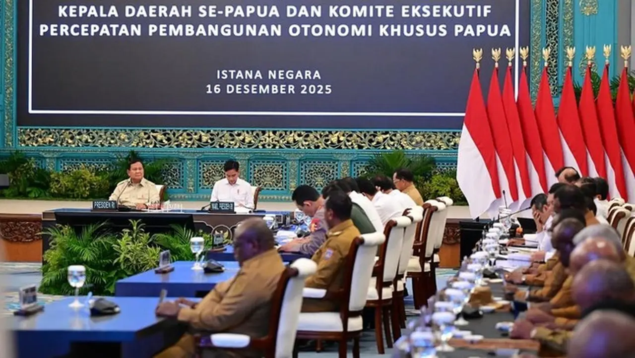 Prabowo Serap Aspirasi Kepala Daerah Papua, Usulan Provinsi Baru Saireri Mengemuka Prabowo Serap Aspirasi Kepala Daerah Papua, Usulan Provinsi Baru Saireri Mengemuka