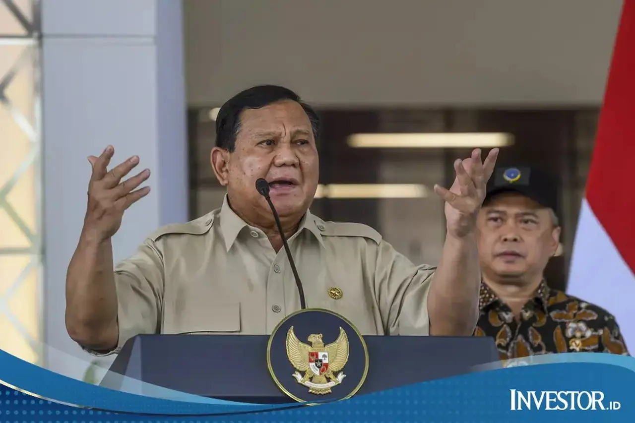 Prabowo Optimistis Indonesia Masuk 4 Besar Ekonomi Dunia dalam 15-20 Tahun