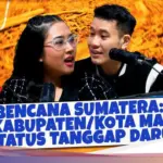 25 Kabupaten/Kota di Tiga Provinsi Sumatera Masih Berstatus Tanggap Darurat Bencana