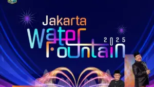 Lapangan Banteng Bertransformasi Jadi Destinasi 24 Jam dengan Jakarta Water Fountain 2025