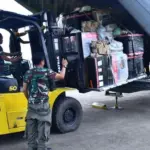 Kadispenau: “Akses Transportasi Normal,” TNI AU Kirim 6 Ton Sling Baja ke Aceh Pascabencana
