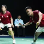 Jafar Hiyadatullah/Felisha Pasaribu Takluk dari Ganda Campuran Nomor 1 Dunia di World Tour Finals 2025