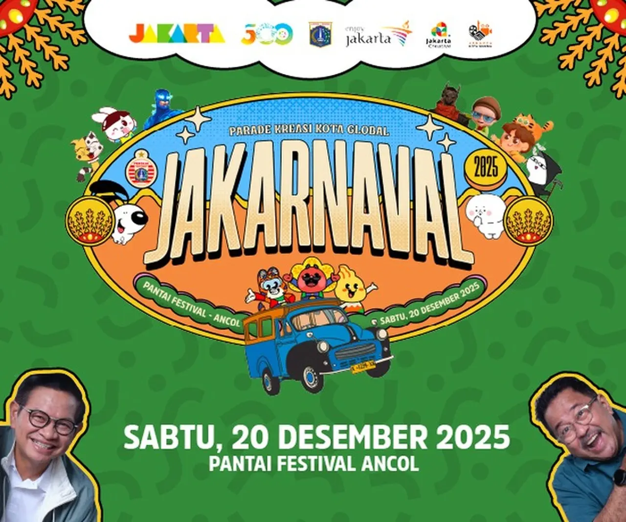 Jakarnaval 2025 Siap Digelar, Pamerkan 12 IP Lokal Kebanggaan Jakarta Berorientasi Global