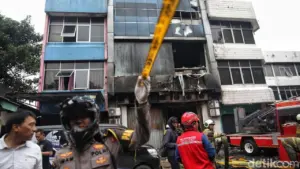 Api Melalap Gedung Terra Drone Jakpus, 22 Karyawan Tewas Terjebak Asap