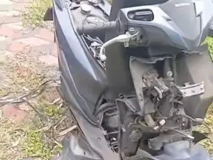 Motor Terpreteli Ditemukan di TPU Ciputat, Diduga Hasil Curian