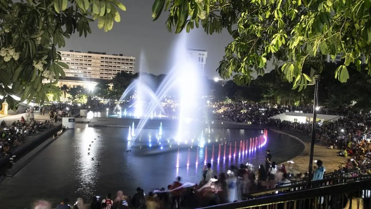 Jakarta Water Fountain 2025: Lampu Sorot Ekonomi Kreatif dan UMKM