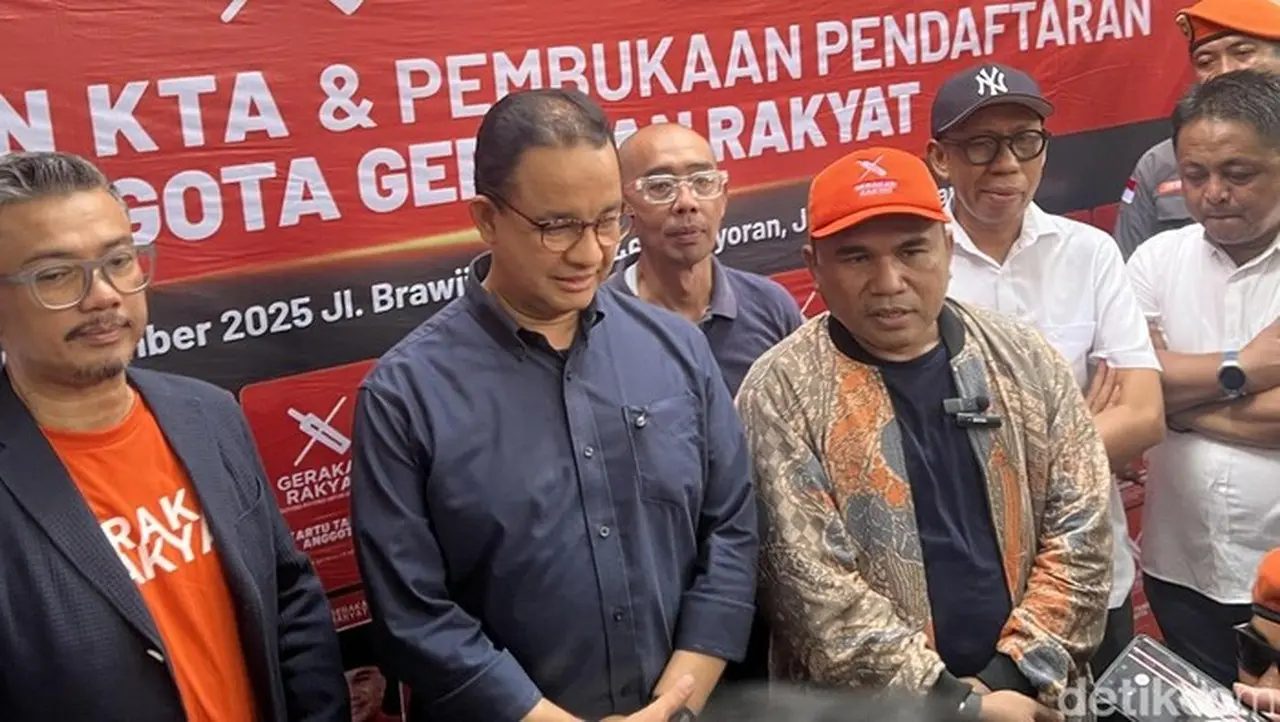Anies Baswedan: “Indonesia Lebih Adil, Setara, dan untuk Semua” Usai Jadi Anggota Kehormatan Gerakan Rakyat
