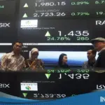 Dua Saham Sentuh ARA, Sejumlah Emiten Melonjak Lebih 20 Persen di Tengah Pergerakan IHSG yang Lesu
