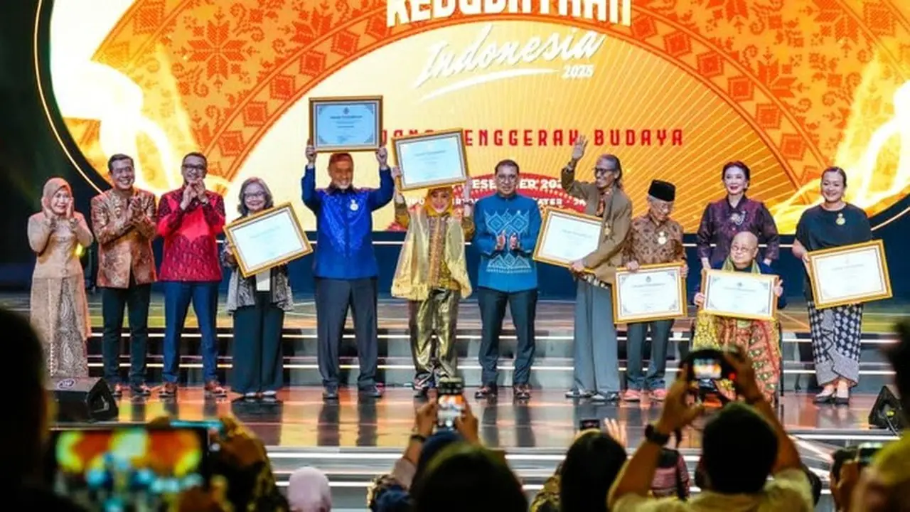 Kementerian Kebudayaan Beri Penghargaan Tokoh Adat dan Seniman dalam Anugerah Kebudayaan Indonesia 2025