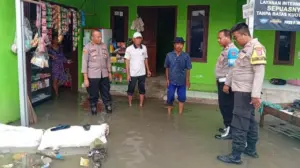 Polres Serang Pantau Dampak Cuaca Ekstrem: Banjir Rendam Sejumlah Wilayah, Satu Rumah Roboh