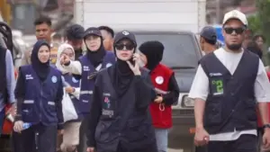 Ratna Galih Rela Tak Tidur, Terbang Tengah Malam ke Aceh Tamiang Demi Salurkan Bantuan