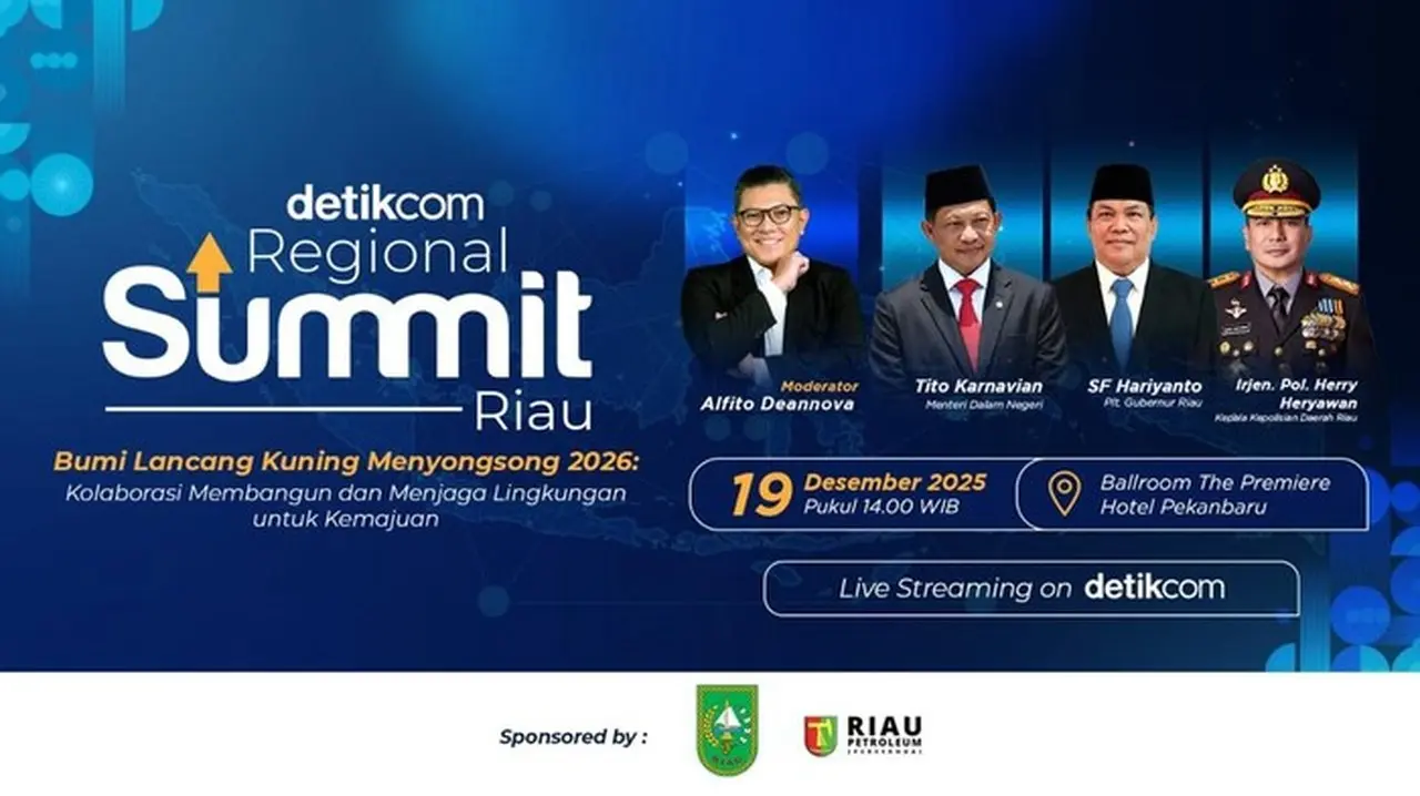 detikcom Regional Summit Riau Soroti Urgensi Pembangunan Berkelanjutan di Tengah Ancaman Lingkungan