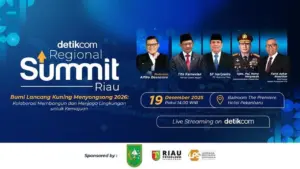Mendagri dan Kapolda Riau Akan Soroti Isu Lingkungan Krusial di Detikcom Regional Summit Pekanbaru