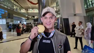Rizki Juniansyah Usai Raih Emas SEA Games dan Olimpiade: “Tinggal Asian Games yang Belum”