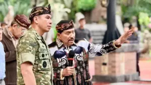 AM Hendropriyono Sambut Pangdam Jaya di Kraton Majapahit Jakarta, Ungkap Pentingnya Restorasi Peradaban