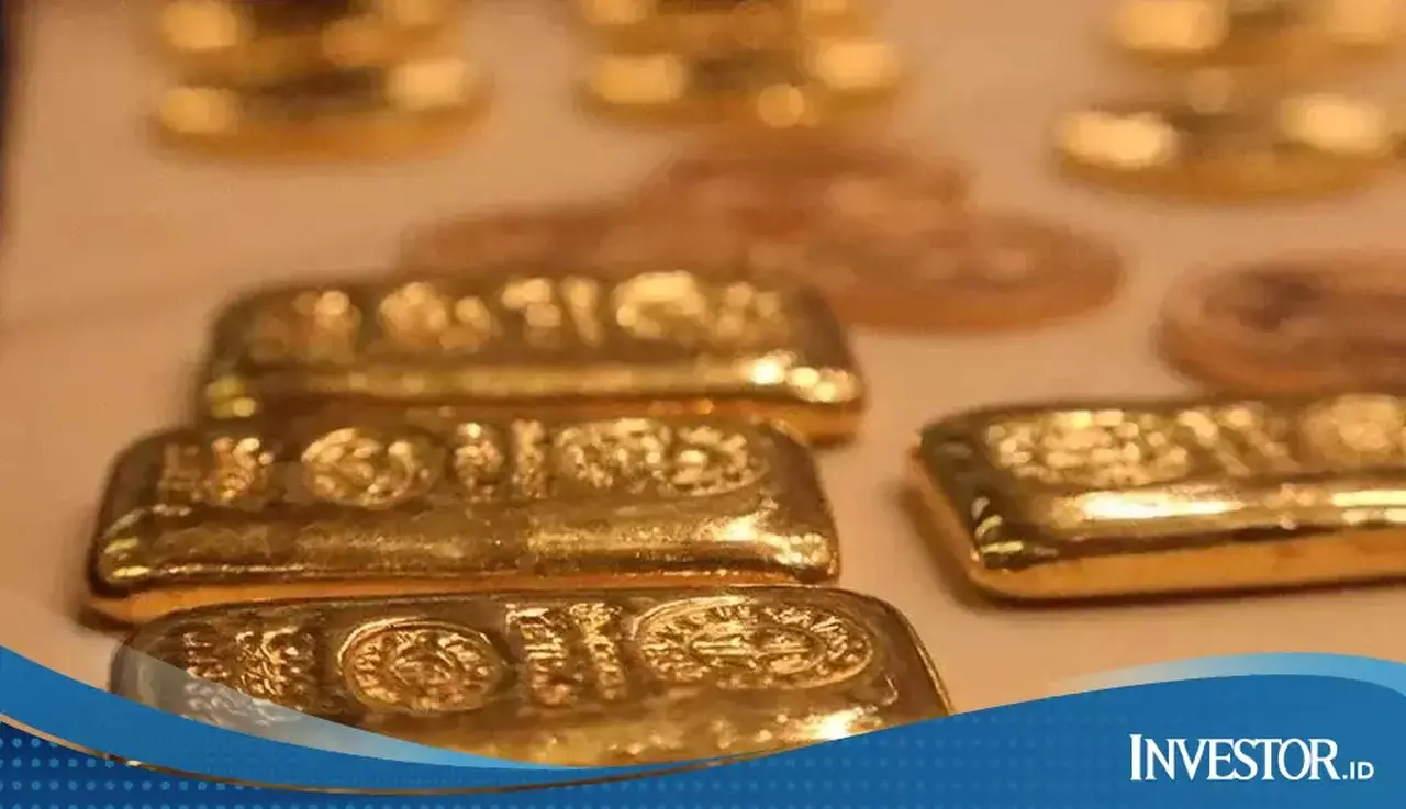 ECB Tahan Suku Bunga, Harga Emas Global Terkoreksi Tipis 0,3% terhadap Euro