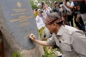 Menteri Kebudayaan Fadli Zon Resmikan Penataan KCBN Muarajambi, Tegaskan Komitmen Pelestarian Warisan Dunia