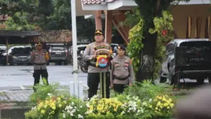 Polresta Serang Kota Siagakan Pospam di Lokasi Rawan Bencana Antisipasi Nataru dan Banjir